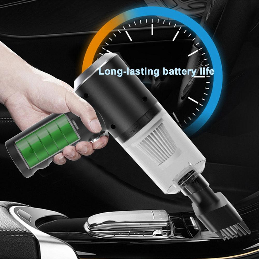 120W Cordless Handheld Vacuum Cleaner — Mini Portable Car & Home Wireless