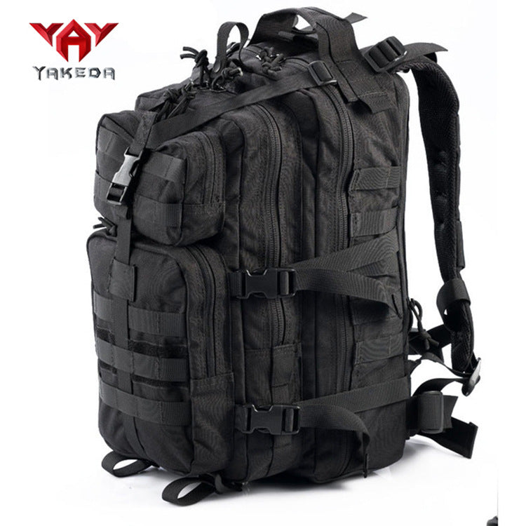 Sac à dos tactique 3 pièces 25L – Sac d'extérieur en Cordura 1000D pour la randonnée, le camping et le vélo