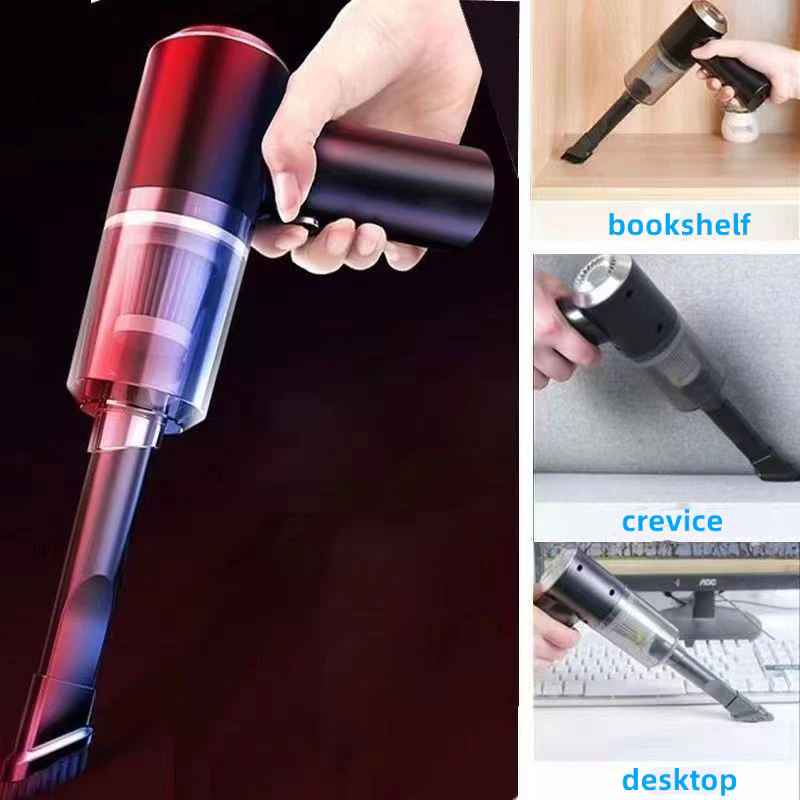 120W Cordless Handheld Vacuum Cleaner — Mini Portable Car & Home Wireless