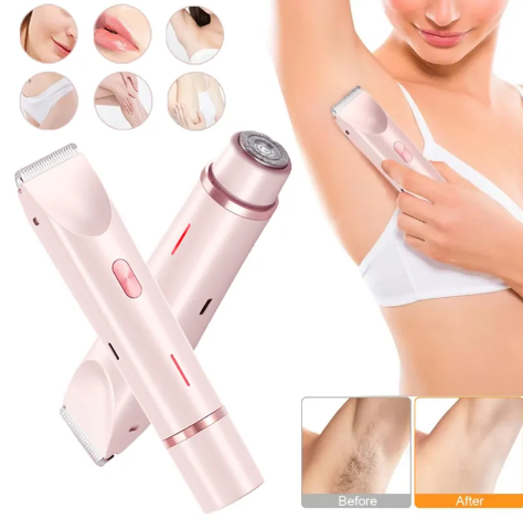 2-in-1 Women's Electric Body Shaver