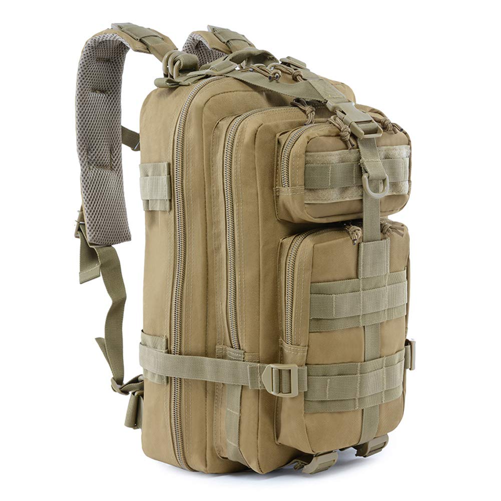 ROARING FIRE Tactical Assault Backpack 30L – MOLLE EDC Army Rucksack for Camping, Hiking & Travel