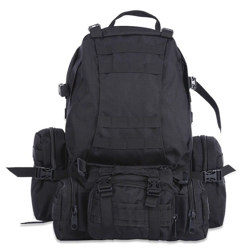 50L Tactical Waterproof Backpack – MOLLE Military Pack for Camping, Hiking & Travel | 6 Colors