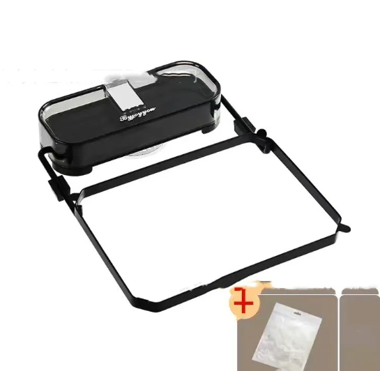 Kitchen Sink Filter Rack with Suction Cup - Disposable Leftovers Filter Pocket
