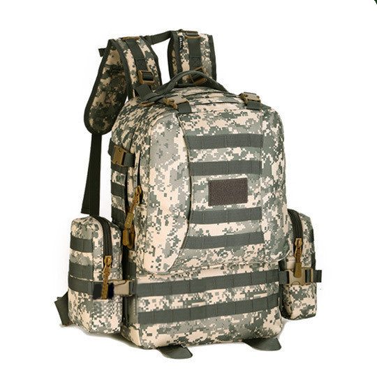 50L Tactical Backpack – Waterproof Nylon Camping & Travel Pack | 5 Colors