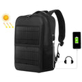 Waterproof Solar Charging Hiking Backpack – Large Capacity for Men & Women