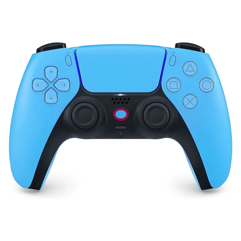 PS5 Four-Motor Wireless Gamepad with Vibration – Bluetooth, TYPE-C Charging | White/Black/Pink/Sky Blue/Rose Red