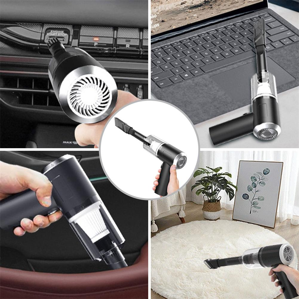 120W Cordless Handheld Vacuum Cleaner — Mini Portable Car & Home Wireless