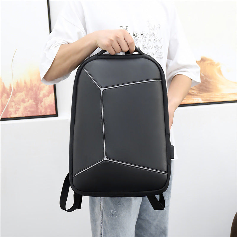 Sac à dos décontracté pour homme — Grand sac de voyage et du quotidien (Noir / 13 po)