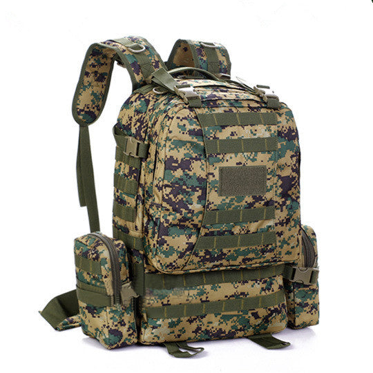50L Tactical Backpack – Waterproof Nylon Camping & Travel Pack | 5 Colors