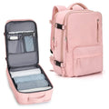 Large Capacity Travel Laptop Backpack — Everyday & Adventure Bag (Pink / Black / Silver Gray / Beige / Light Purple)