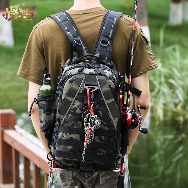 Tactical Fishing Waist Pack – Multi-Style Outdoor Bag for Hiking, Fishing & Cycling | 4 Colors