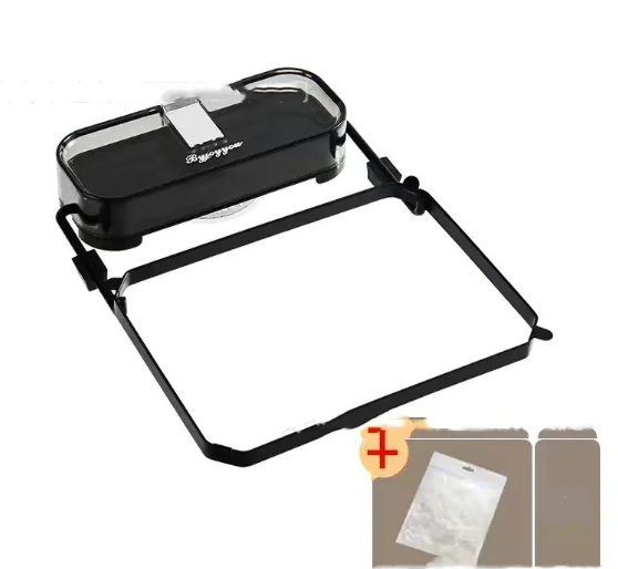 Kitchen Sink Filter Rack with Suction Cup - Disposable Leftovers Filter Pocket