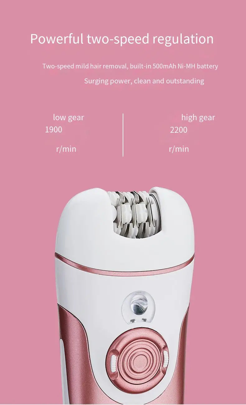 4-in-1 Cordless Electric Epilator for Women