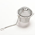 Boule à thé en acier inoxydable — Infuseur à thé en vrac créatif disponible en plusieurs tailles (argent)