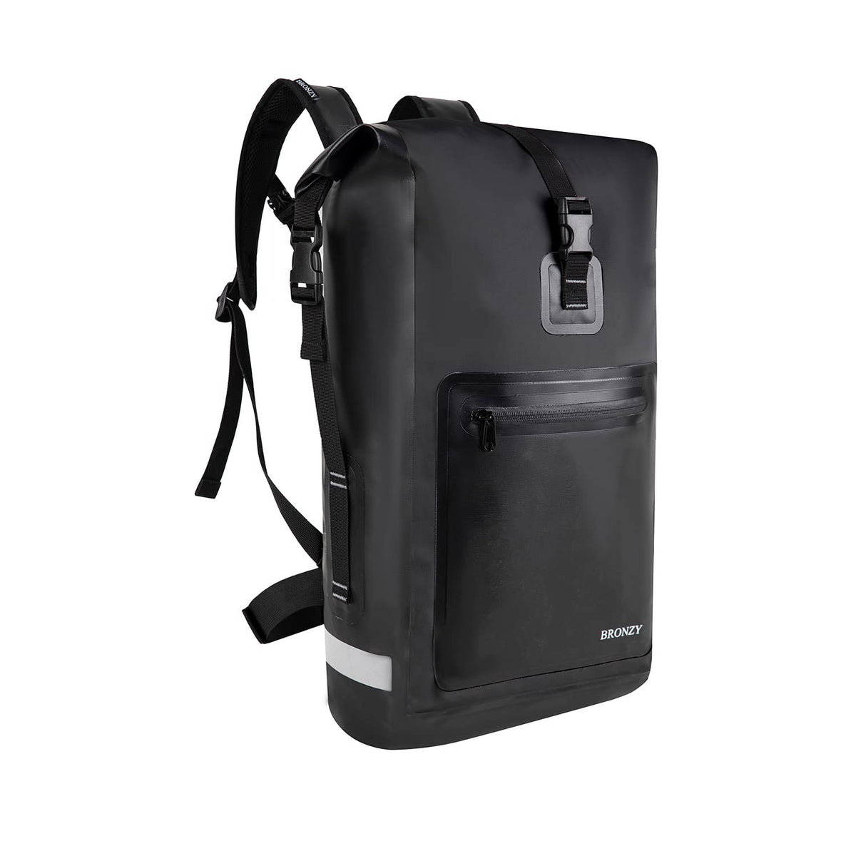 BRONZY 30L Waterproof Dry Bag Backpack – Roll Top with Foam Padded Back for Kayaking & Hiking