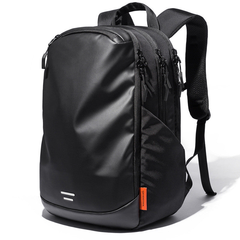 Large Capacity Business Casual Backpack for Men — Everyday Work & Travel Bag (Black)