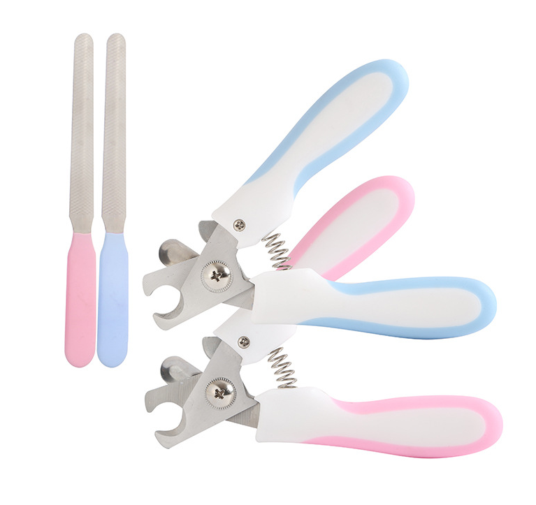 Stainless Steel Pet Nail Clipper Set – Safe & Precise Grooming for Cats & Dogs