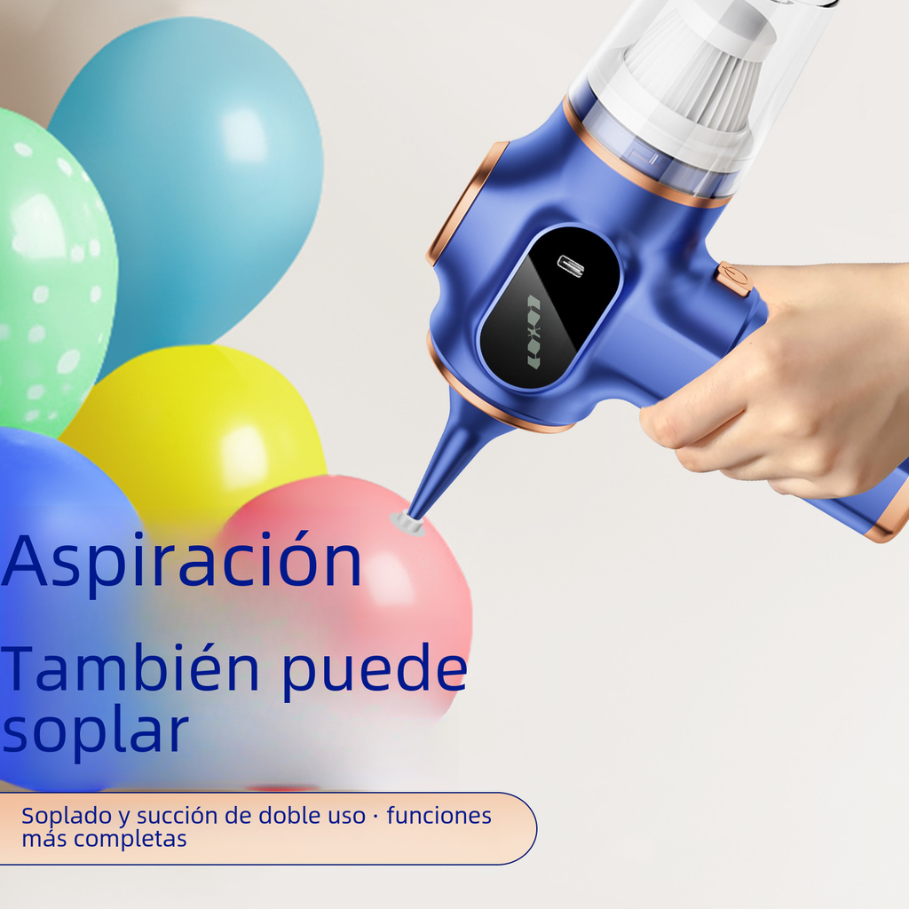 Portable High-Power Rechargeable Car Vacuum Cleaner — Dual-Purpose Suction & Blowing Cordless Cleaner