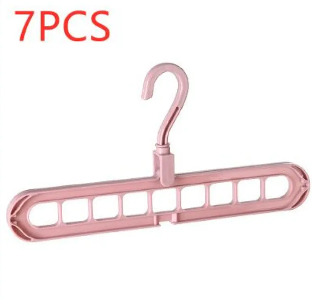 Cintre organisateur gain de place — Rangement multi-fentes pour placard