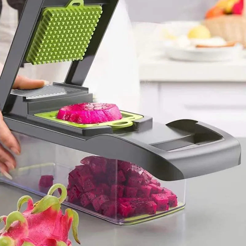 15-in-1 Multi-Function Vegetable Chopper & Slicer Set