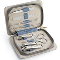 HAPPITON 8-Piece Manicure & Pedicure Set – Professional Nail Kit with Travel Case