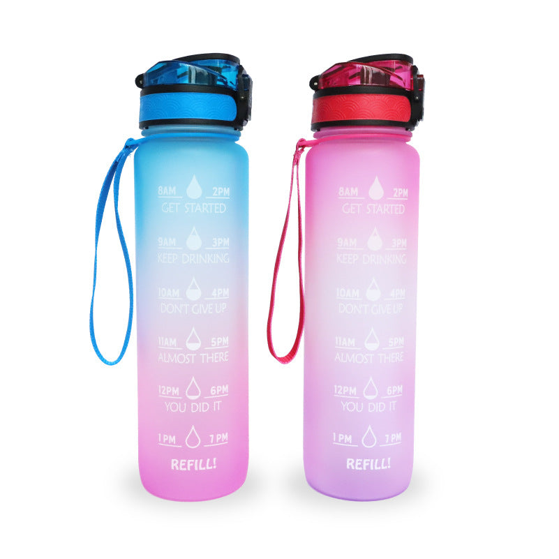 Gourde de sport Tritan 1000 ml avec bouchon à ouverture rapide — Gourde étanche sans BPA pour la salle de sport et l'extérieur