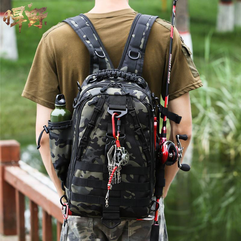 Tactical Fishing Waist Pack – Multi-Style Outdoor Bag for Hiking, Fishing & Cycling | 4 Colors