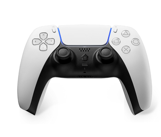 PS5 Four-Motor Wireless Gamepad with Vibration – Bluetooth, TYPE-C Charging | White/Black/Pink/Sky Blue/Rose Red