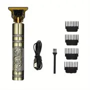 T9 USB Rechargeable Cordless Hair Clipper for Men – Stainless Steel Blade, 3-Hour Battery, Ultra-Quiet