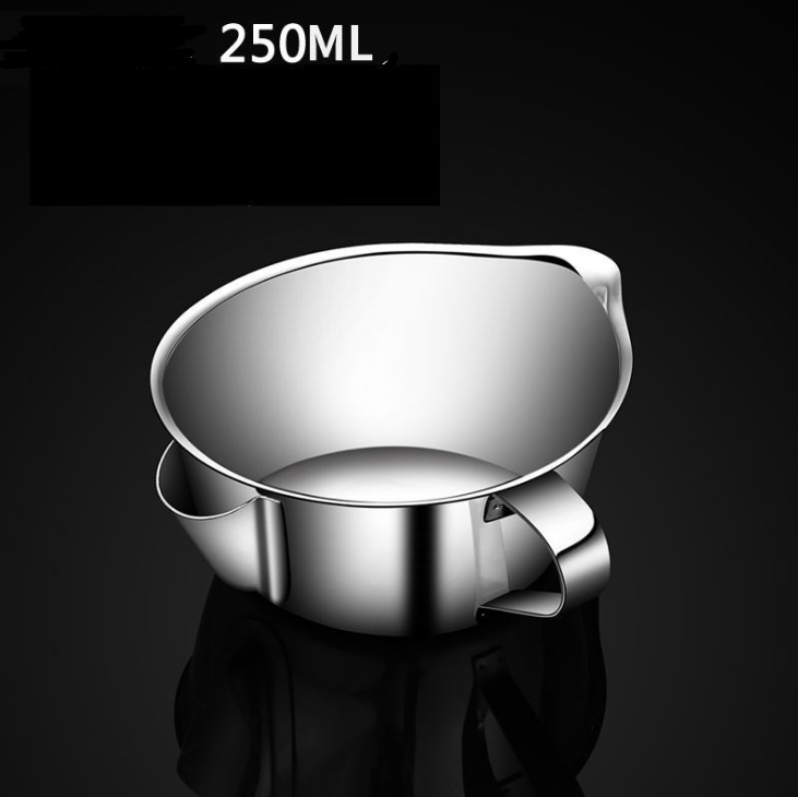 Bol séparateur d'huile et passoire en acier inoxydable 304 — Séparateur de graisse pour bouillons et sauces