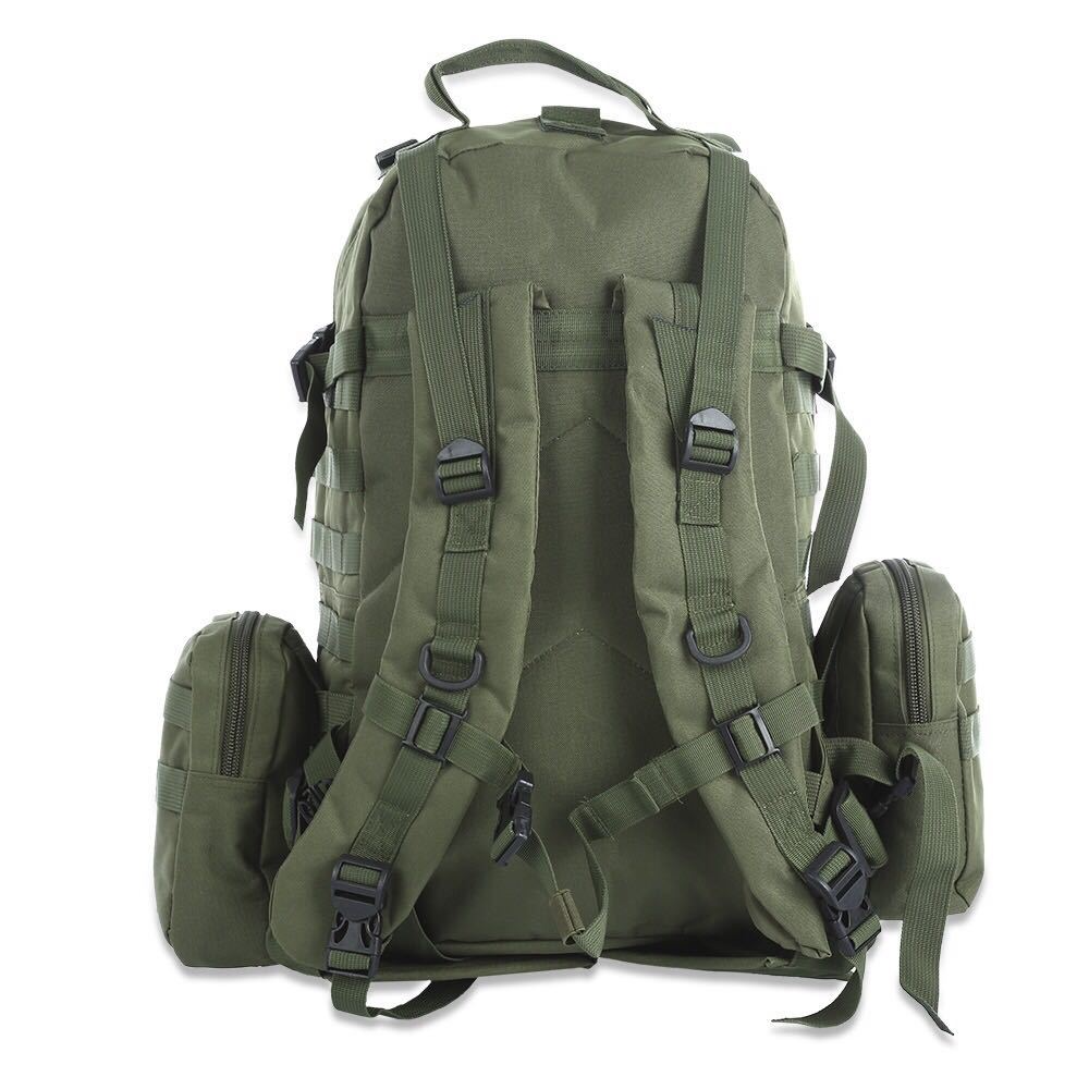 50L Tactical Waterproof Backpack – MOLLE Military Pack for Camping, Hiking & Travel | 6 Colors