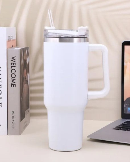 Stainless Steel Insulated Water Bottle — Double Wall Vacuum Thermos for Hot & Cold Drinks