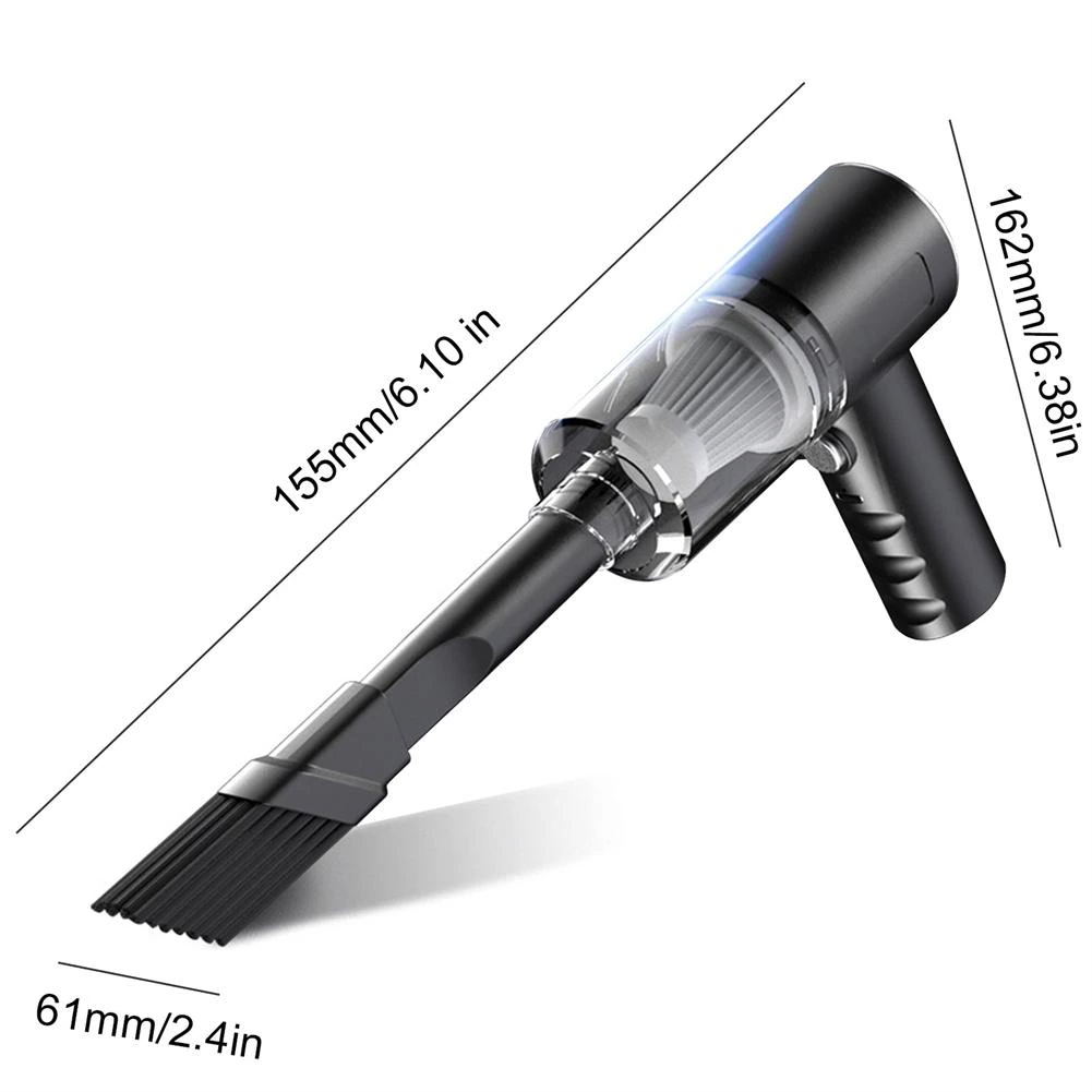 120W Cordless Handheld Vacuum Cleaner — Mini Portable Car & Home Wireless