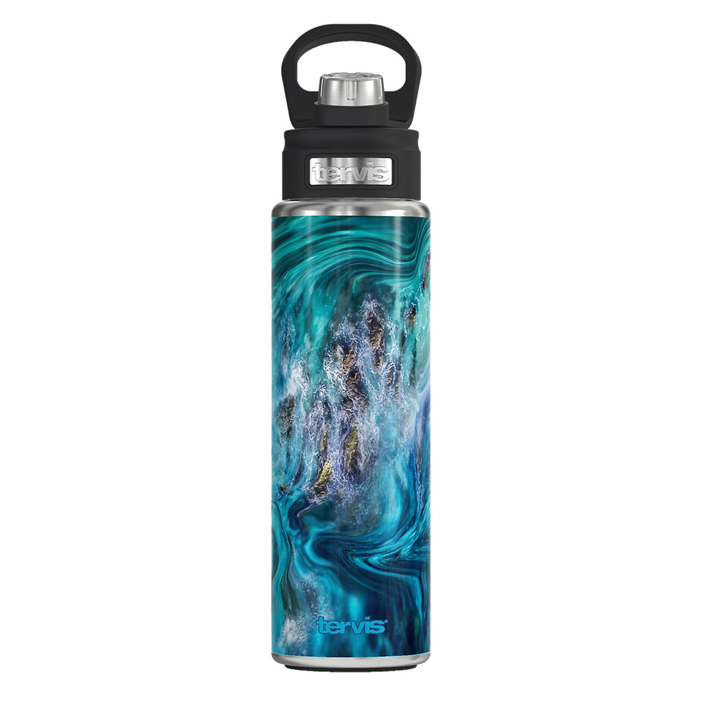 Gobelet à triple isolation Tervis 24 oz à large ouverture — Gourde de voyage en acier inoxydable pour boissons chaudes et froides