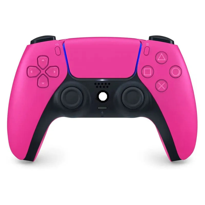 PS5 Four-Motor Wireless Gamepad with Vibration – Bluetooth, TYPE-C Charging | White/Black/Pink/Sky Blue/Rose Red