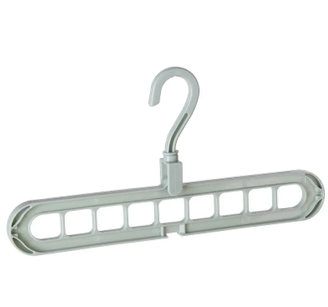 Cintre organisateur gain de place — Rangement multi-fentes pour placard