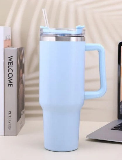 Stainless Steel Insulated Water Bottle — Double Wall Vacuum Thermos for Hot & Cold Drinks