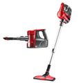 Aspirateur à main sans fil puissant – Puissance d'aspiration de 9500 Pa, ultra-silencieux, autonomie de 45 min | Rouge rose