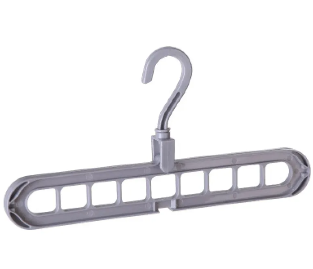 Cintre organisateur gain de place — Rangement multi-fentes pour placard