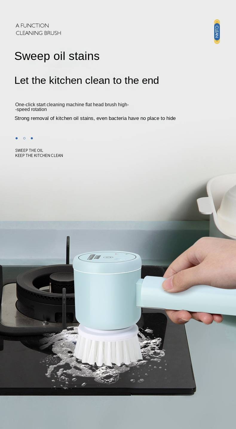 3-in-1 Rechargeable Electric Cleaning Tool Set