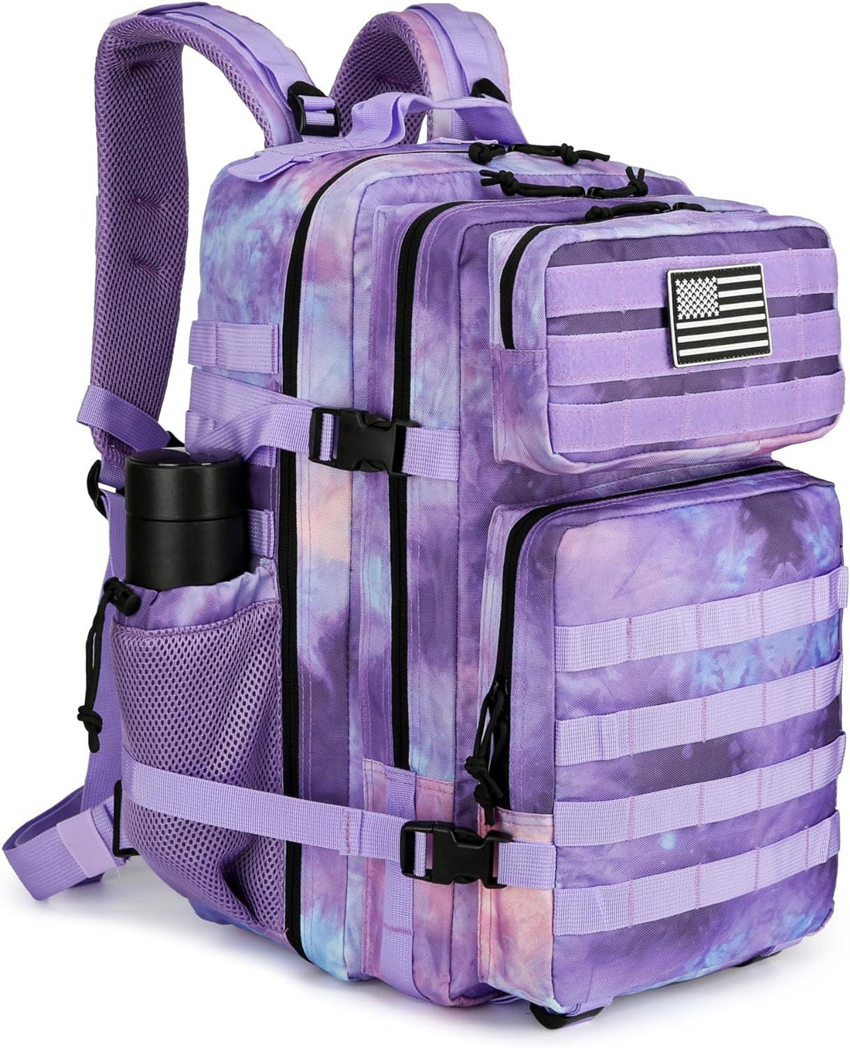 Sac à dos tactique 3P camouflage 36-55L – Sac de randonnée et de camping | 4 couleurs