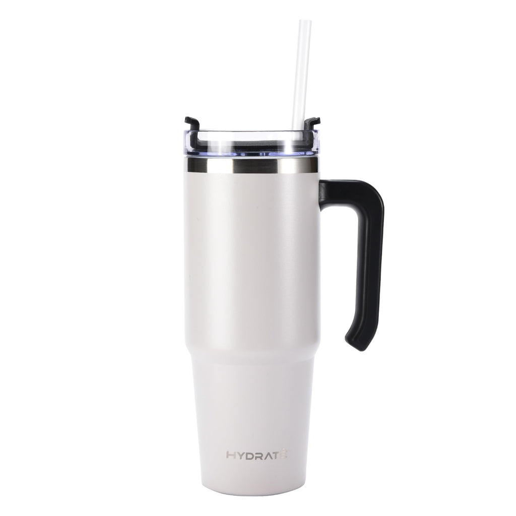 Gobelet Hydrate Bottles de 887 ml avec couvercle — Mug de voyage en acier inoxydable pour boissons chaudes et froides