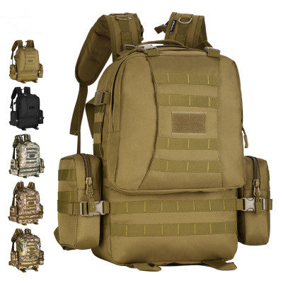 50L Tactical Backpack – Waterproof Nylon Camping & Travel Pack | 5 Colors