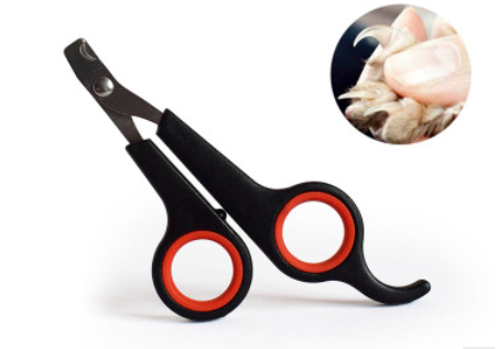 Dog Nail Clipper – Stainless Steel Pet Nail Scissors with Ergonomic Handle