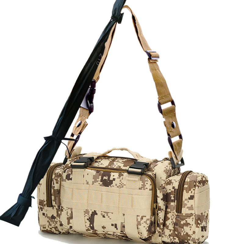 Tactical Fishing Waist Pack – Multi-Style Outdoor Bag for Hiking, Fishing & Cycling | 4 Colors