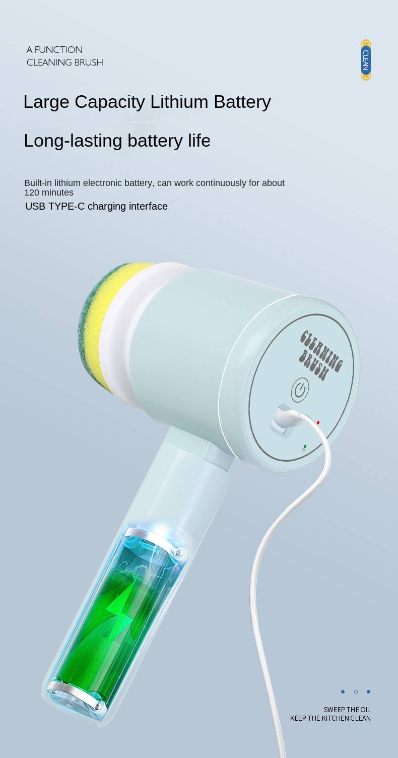 3-in-1 Rechargeable Electric Cleaning Tool Set