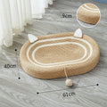 Oversized Sisal Cat Scratch Board Nest