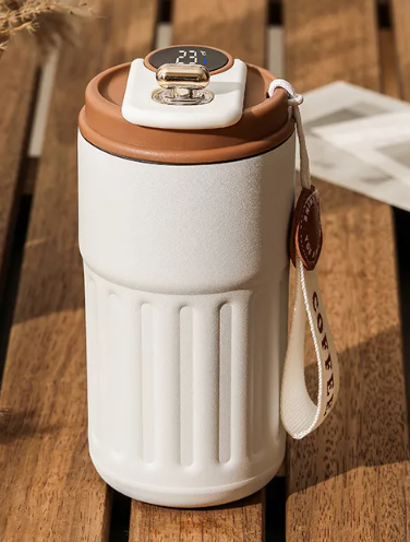 Smart Digital Thermal Bottle — Portable Coffee Mug with Temperature Display