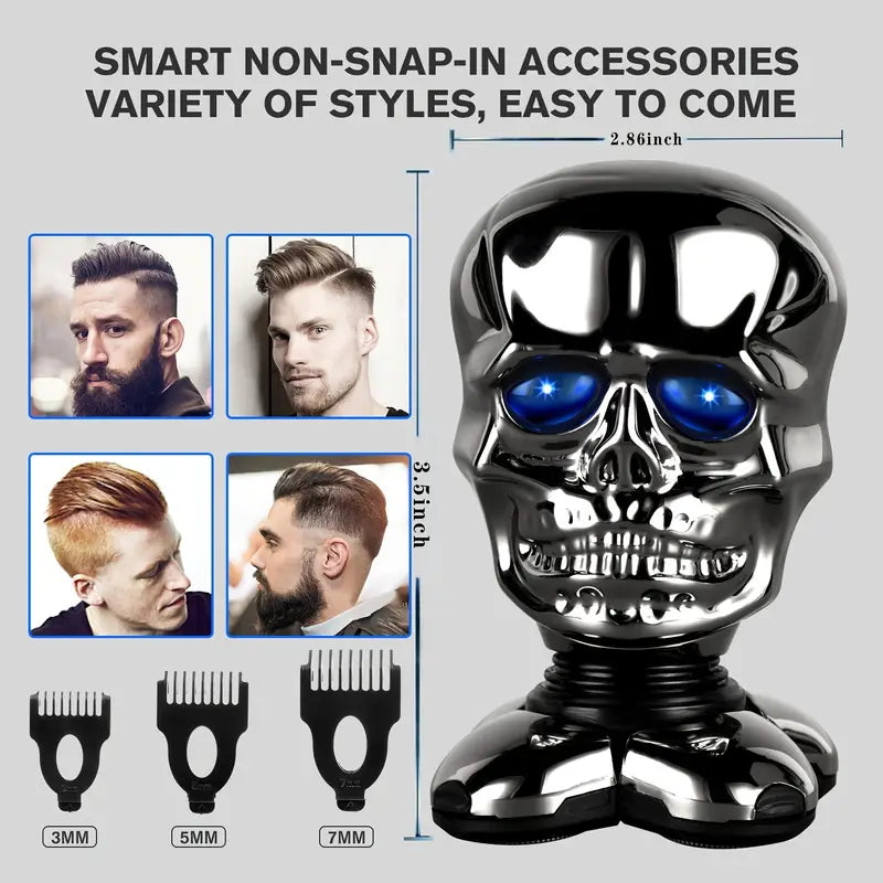 5-in-1 Cordless Electric Razor for Bald Men