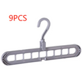 Cintre organisateur gain de place — Rangement multi-fentes pour placard